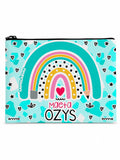 Lapicera Personalizada │ Arcoíris Lápiz Boho Negro - Lapislázuli