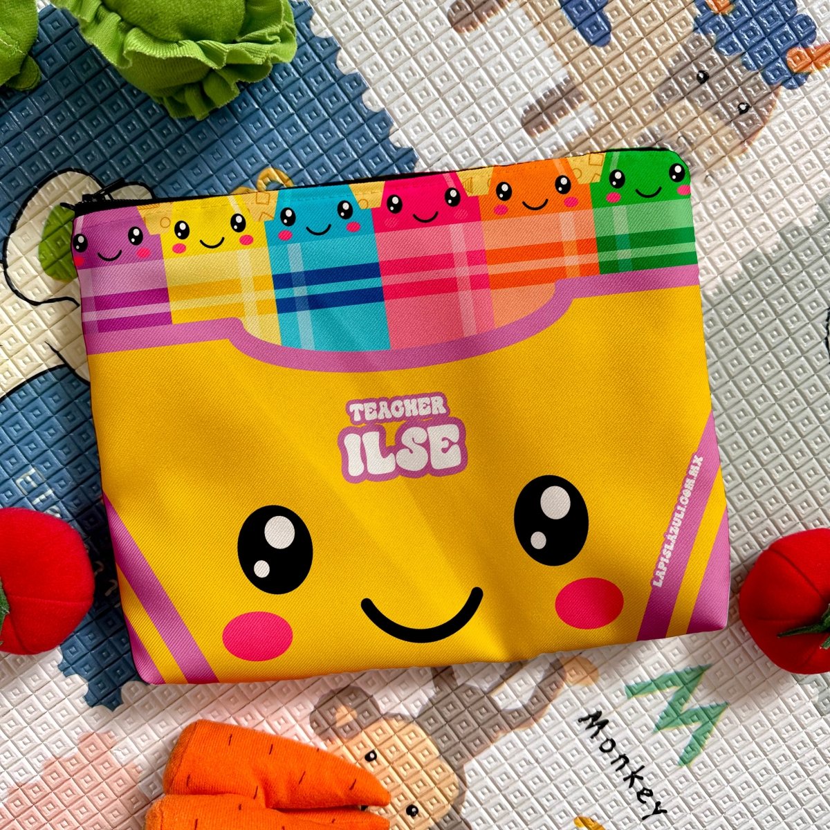Lapicera Personalizada │ Cajita Crayola III - Lapislázuli