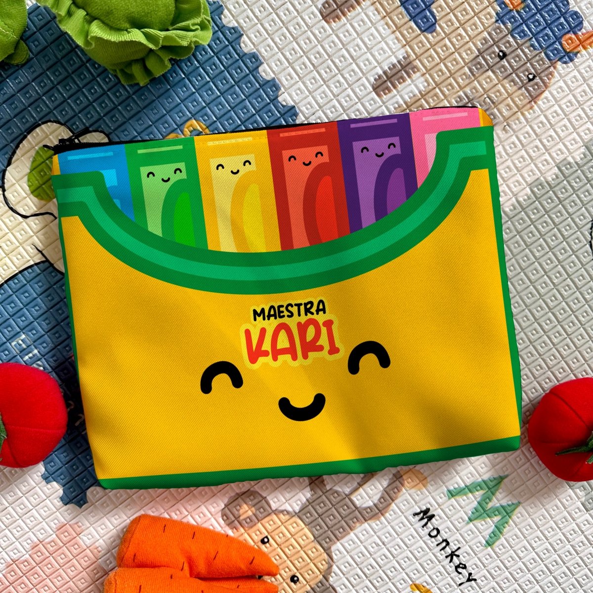 Lapicera Personalizada │ Cajita Crayolas VI - Lapislázuli