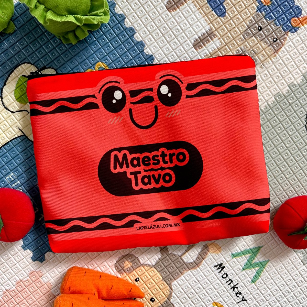 Lapicera Personalizada │ Crayola Roja - Lapislázuli