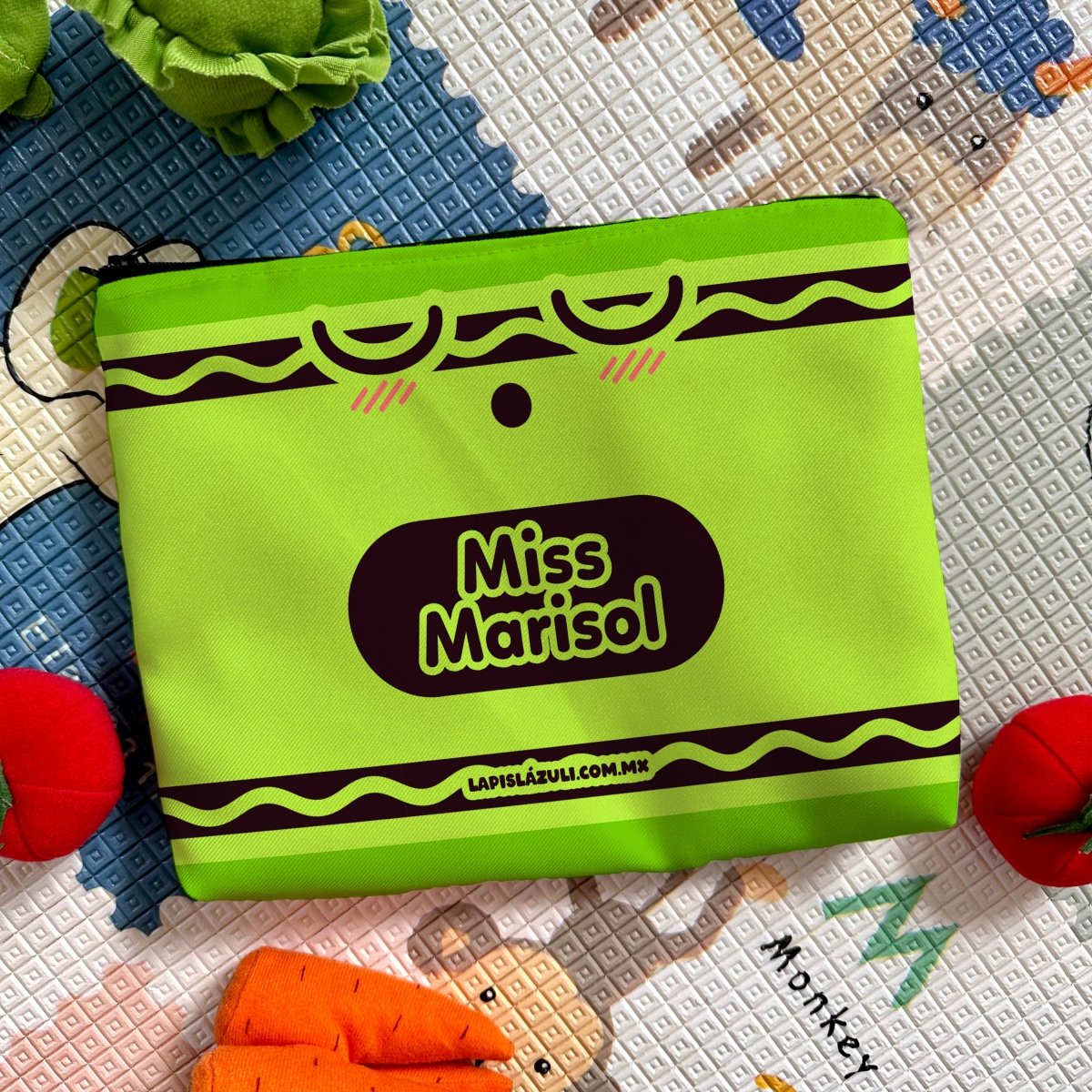 Lapicera Personalizada │ Crayola Verde Limón - Lapislázuli