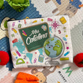 Lapicera Personalizada │ Geografía - Lapislázuli