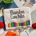 Lapicera Personalizada │ Hoja con colores - Lapislázuli