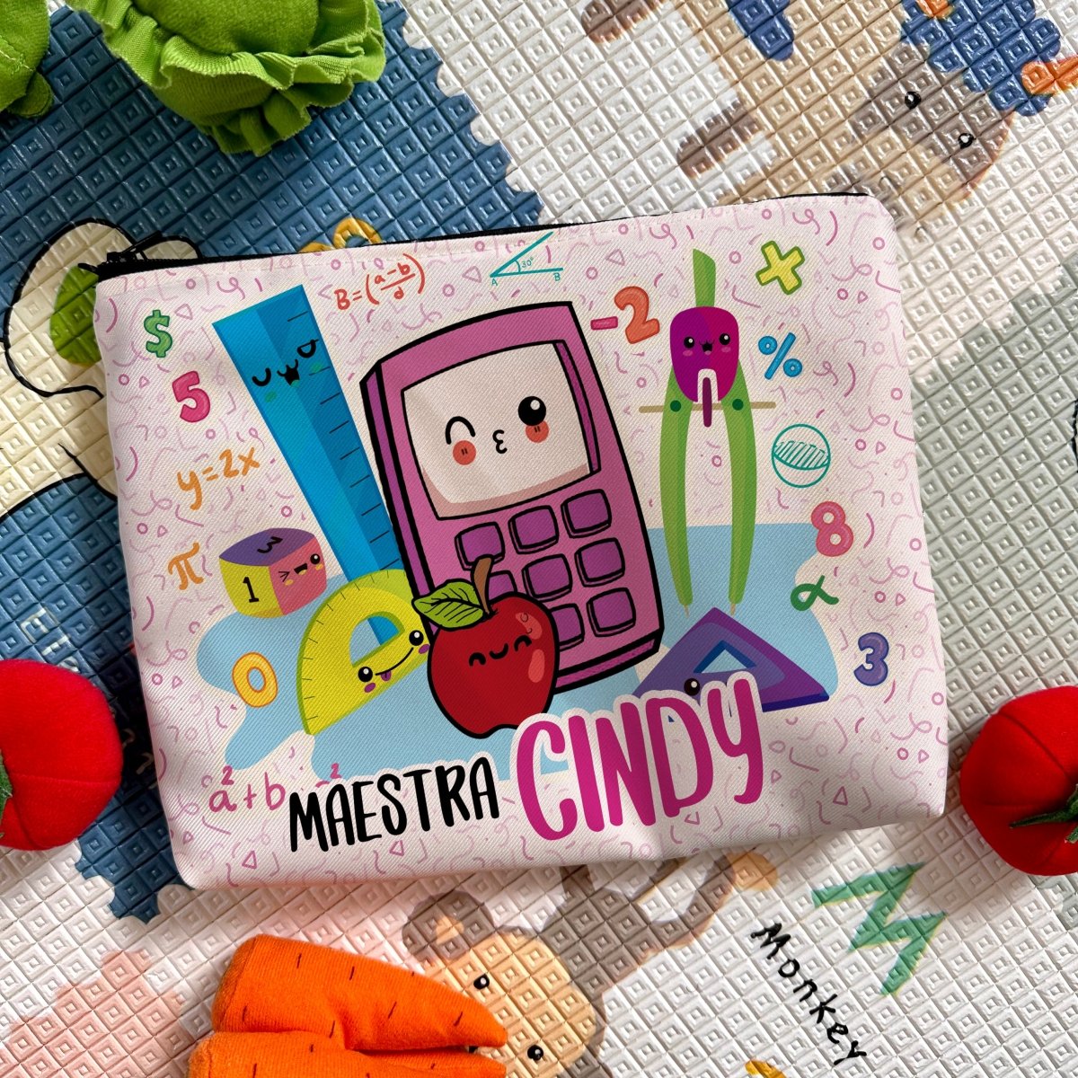 Lapicera Personalizada │ Matemáticas - Lapislázuli