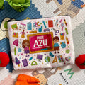 Lapicera Personalizada │ Pizarrón & Niños Rosa - Lapislázuli