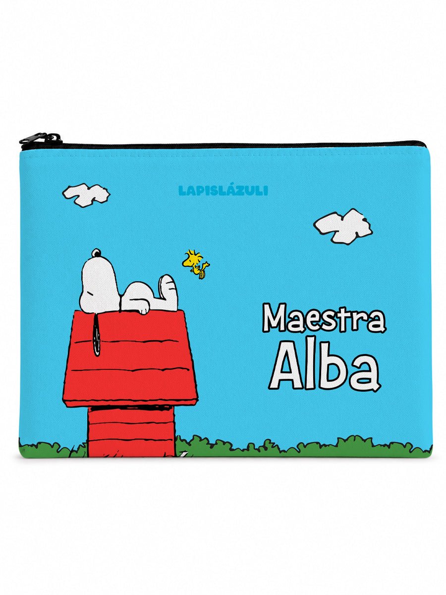 Lapicera Personalizada │ Snoopy - Lapislázuli
