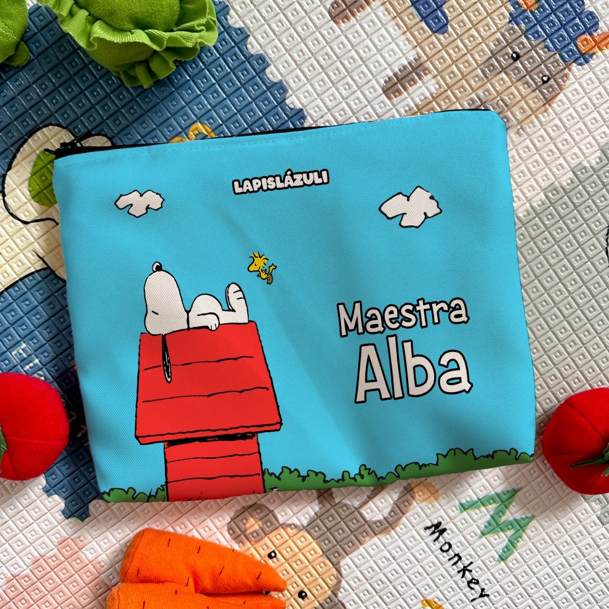Lapicera Personalizada │ Snoopy - Lapislázuli