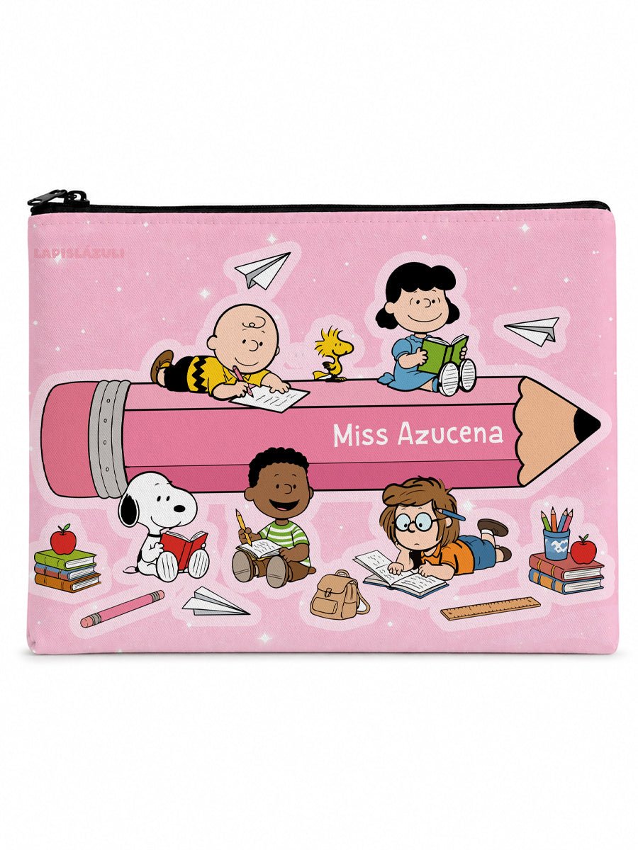 Lapicera Personalizada │ Snoopy Lápiz - Lapislázuli