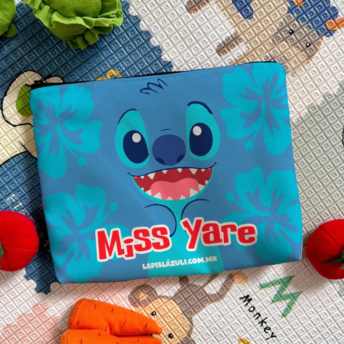 Lapicera Personalizada │ Stitch - Lapislázuli