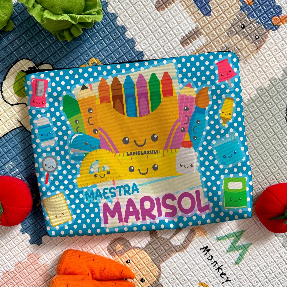 Lapicera Personalizada │ Útiles Escolares IV - Lapislázuli