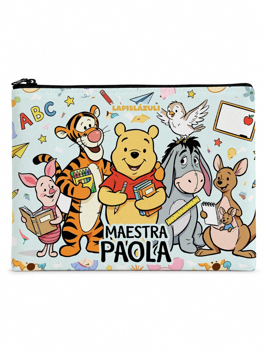 Lapicera Personalizada │ Winnie & Amigos - Lapislázuli