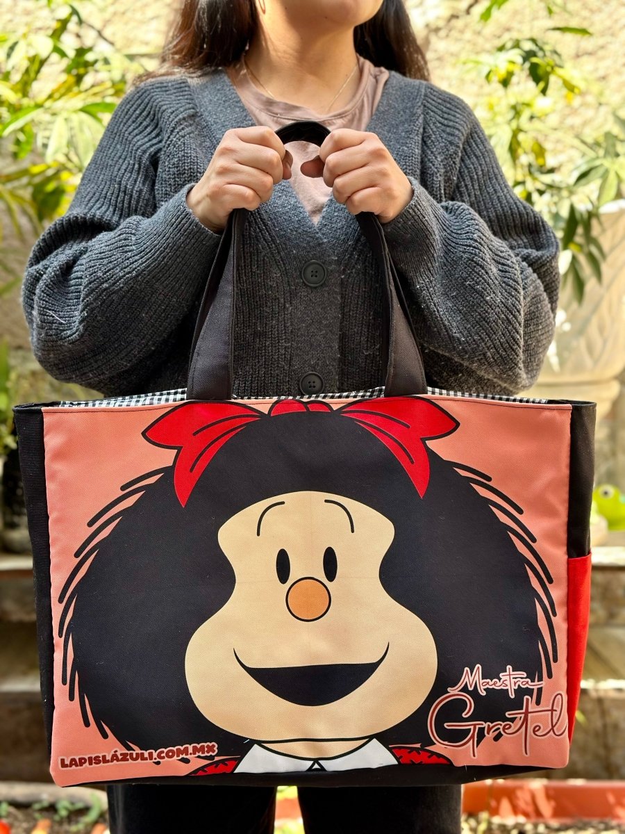 Maxibolsa │ Mafalda - Lapislázuli