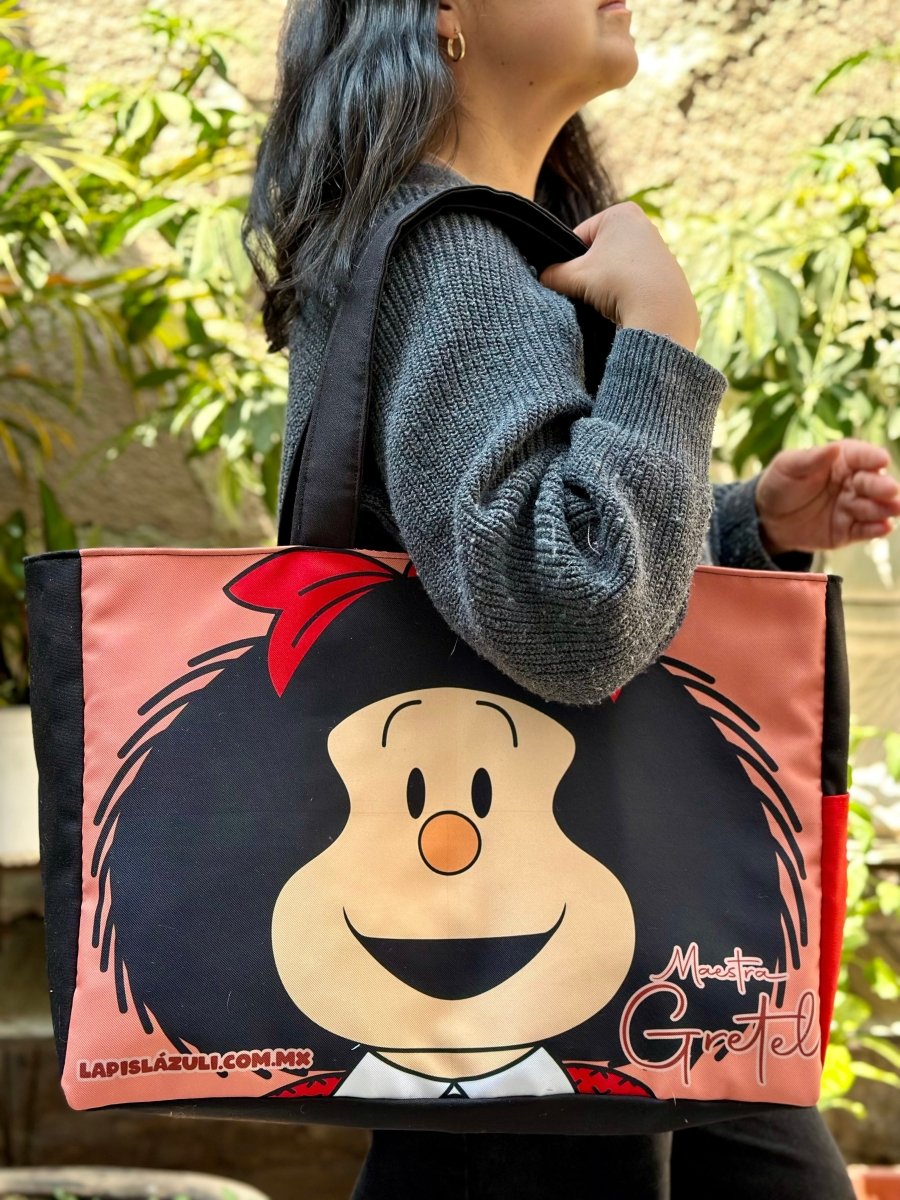Maxibolsa │ Mafalda - Lapislázuli