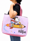 Maxibolsa │ Snoopy Cohete - Lapislázuli