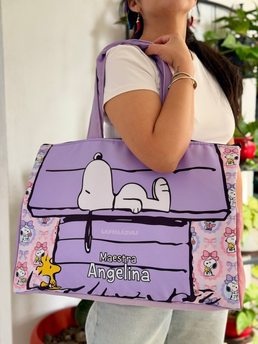 Maxibolsa │ Snoopy X - Lapislázuli