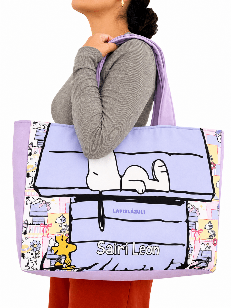 Maxibolsa │ Snoopy X - Lapislázuli