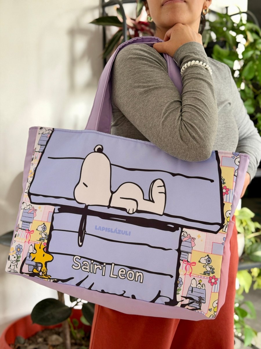 Maxibolsa │ Snoopy X - Lapislázuli
