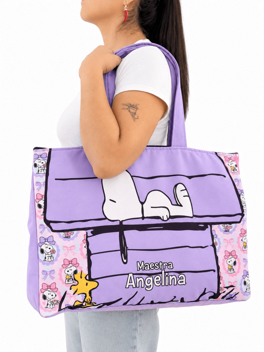 Maxibolsa │ Snoopy X - Lapislázuli