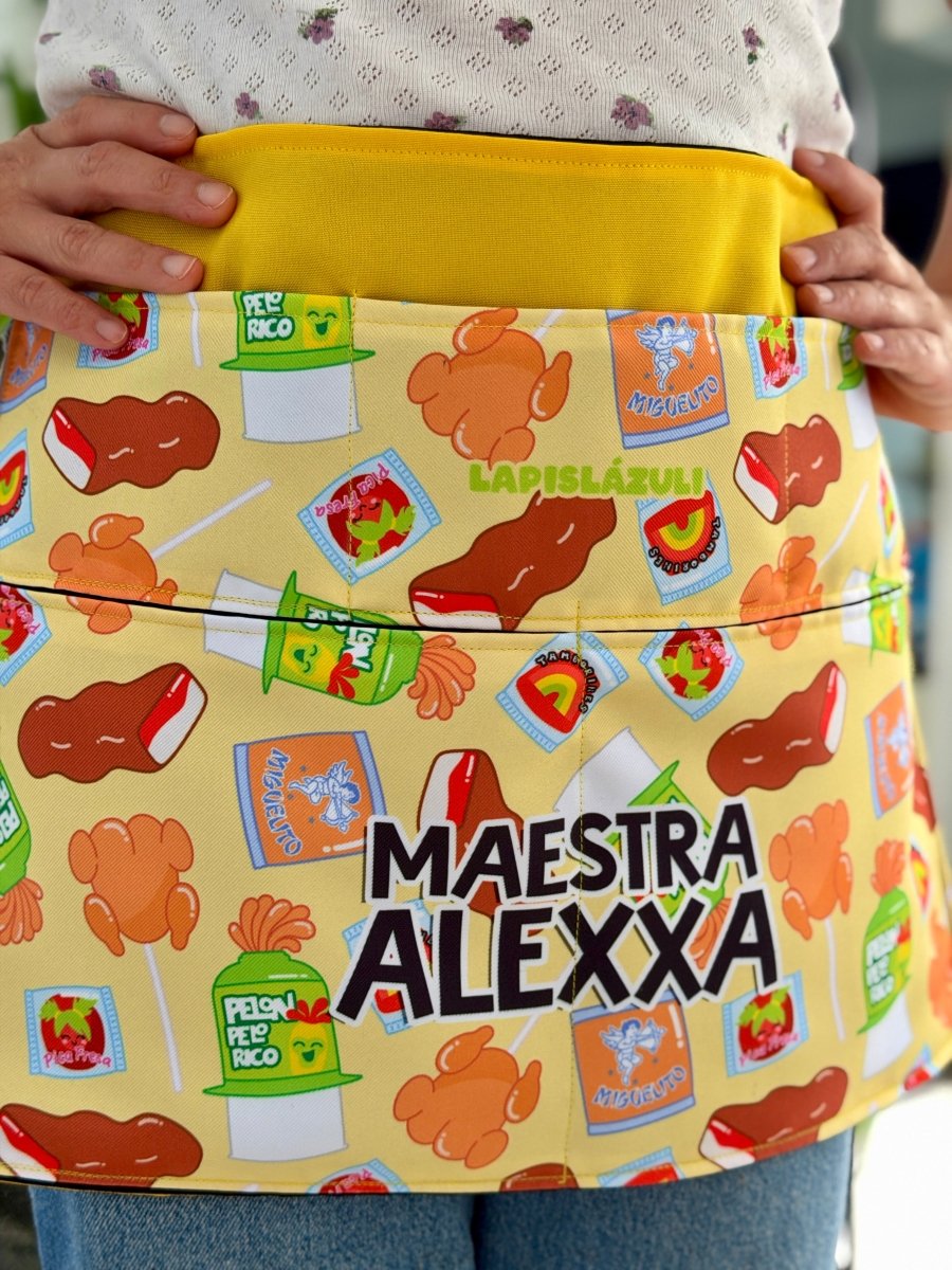 Maxidelantal │ Dulces - Lapislázuli