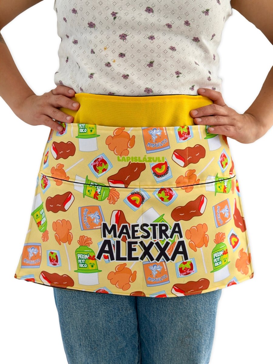 Maxidelantal │ Dulces - Lapislázuli