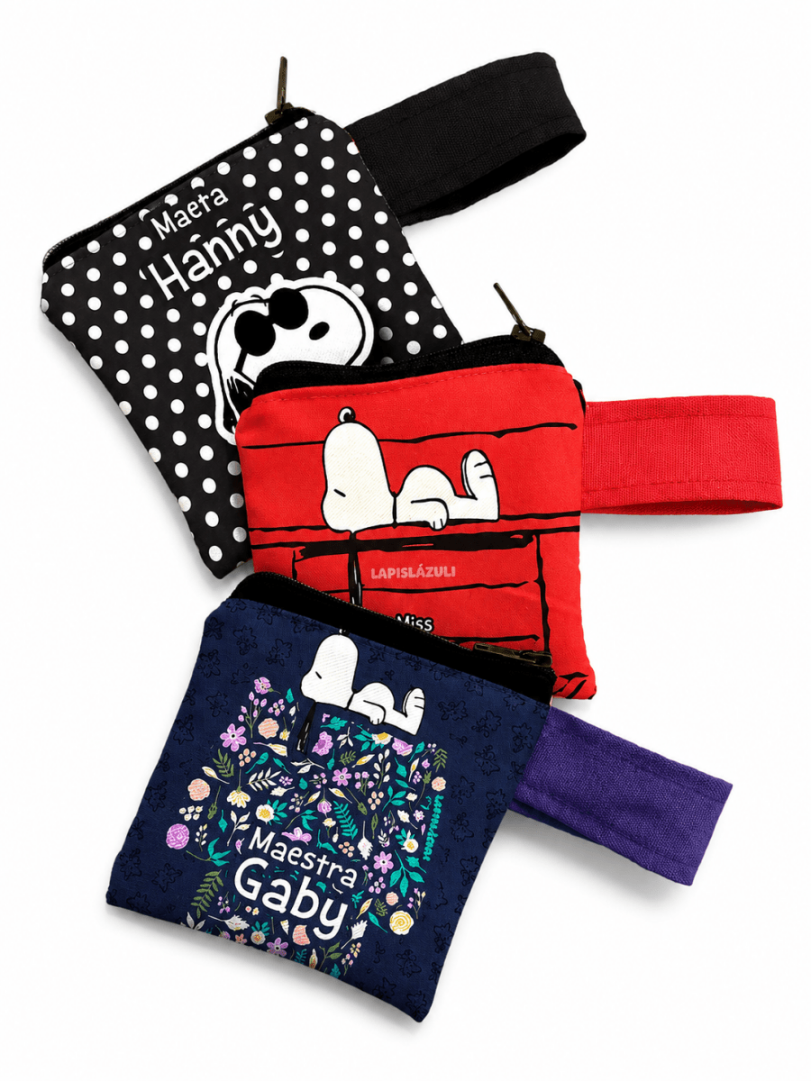 Monederitos | Pack3 de Snoopy - Lapislázuli