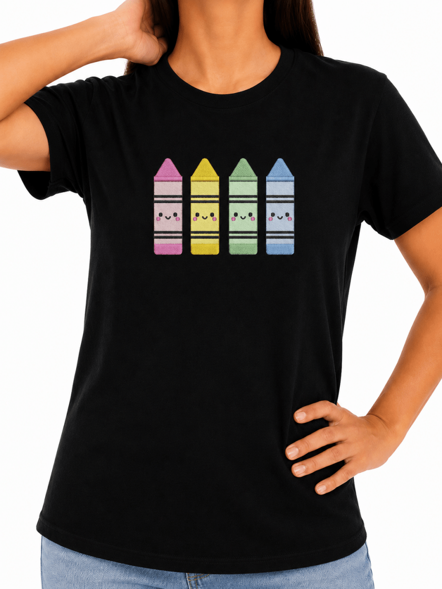 Playera | Crayones - Lapislázuli