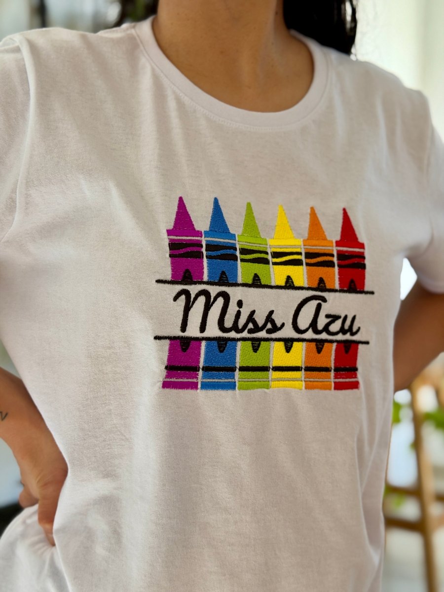 Playera | Crayones - Lapislázuli