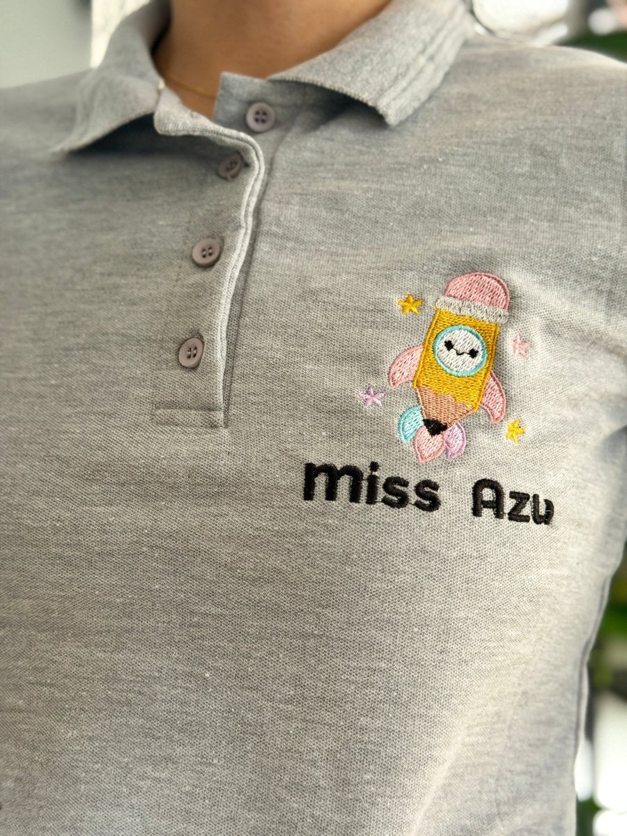 Playera Polo | Cohete - Lapislázuli