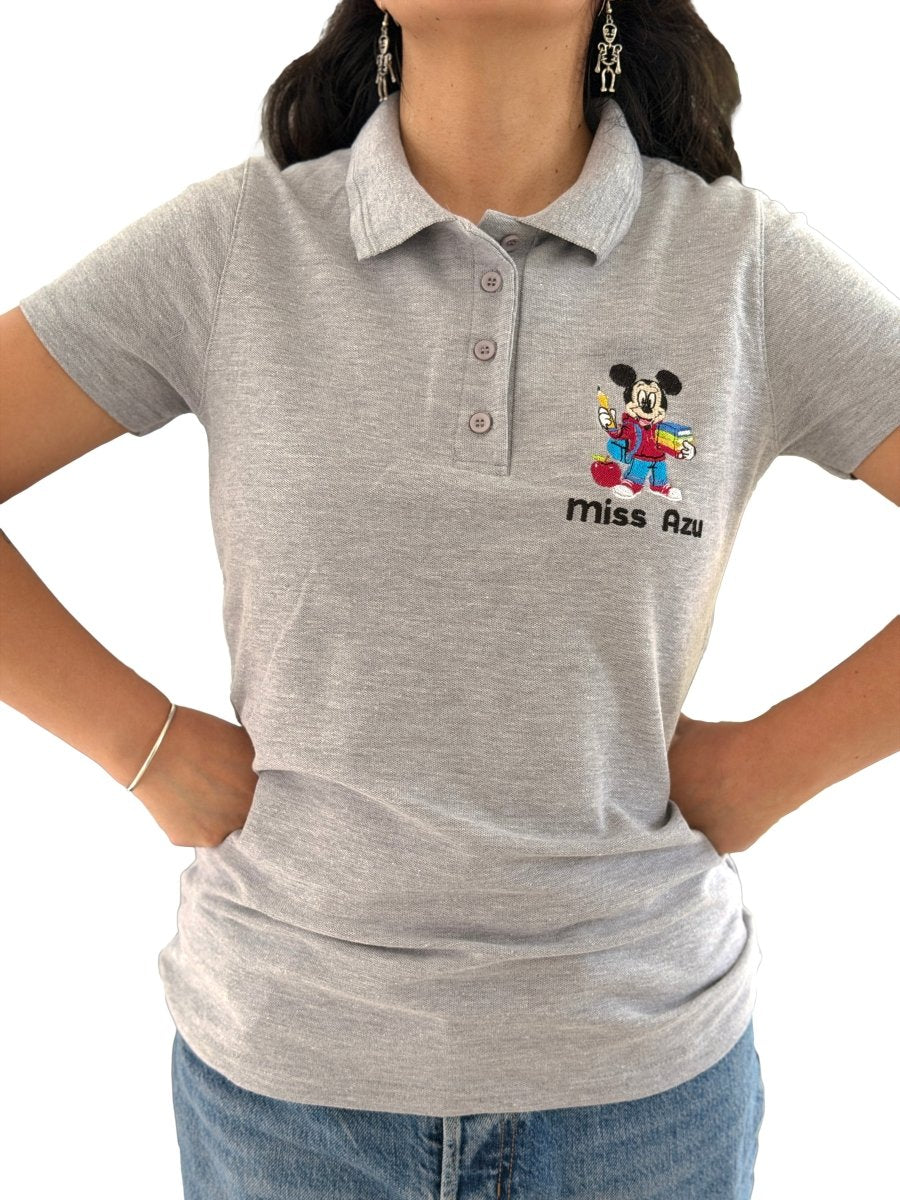 Playera Polo | Mickey - Lapislázuli