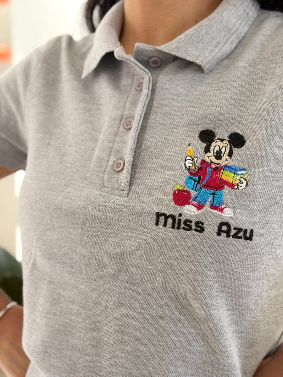 Playera Polo | Mickey - Lapislázuli