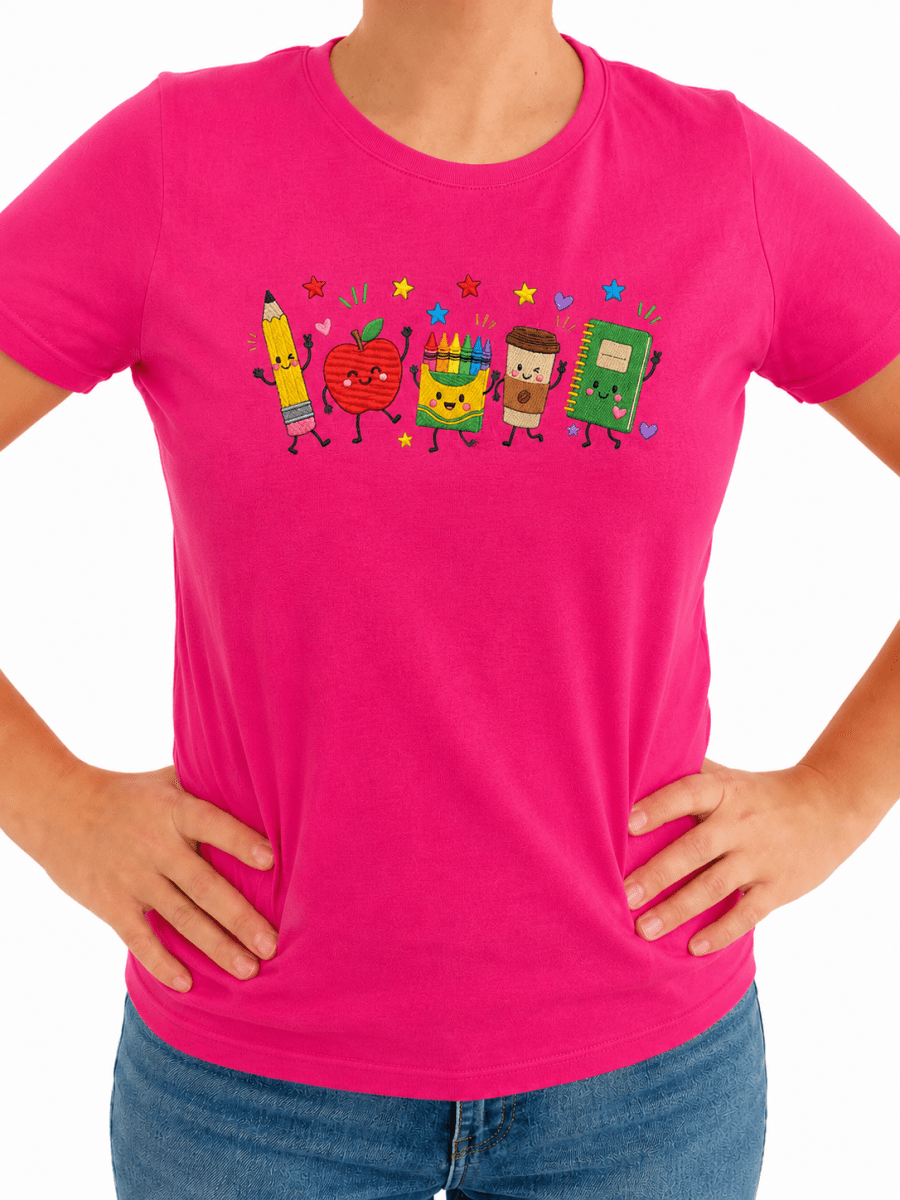 Playera | Útiles Escolares II - Lapislázuli