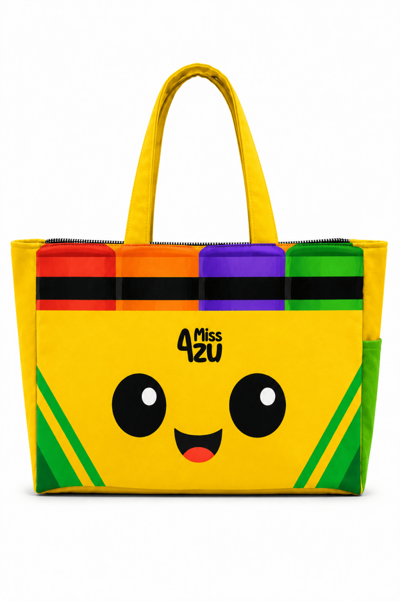 PREVENTA - Maxibolsa │ Cajita Crayola XVI x Maria Keller - Lapislázuli