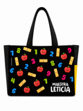 PREVENTA - Maxibolsa │ Patrón Barbie - Lapislázuli