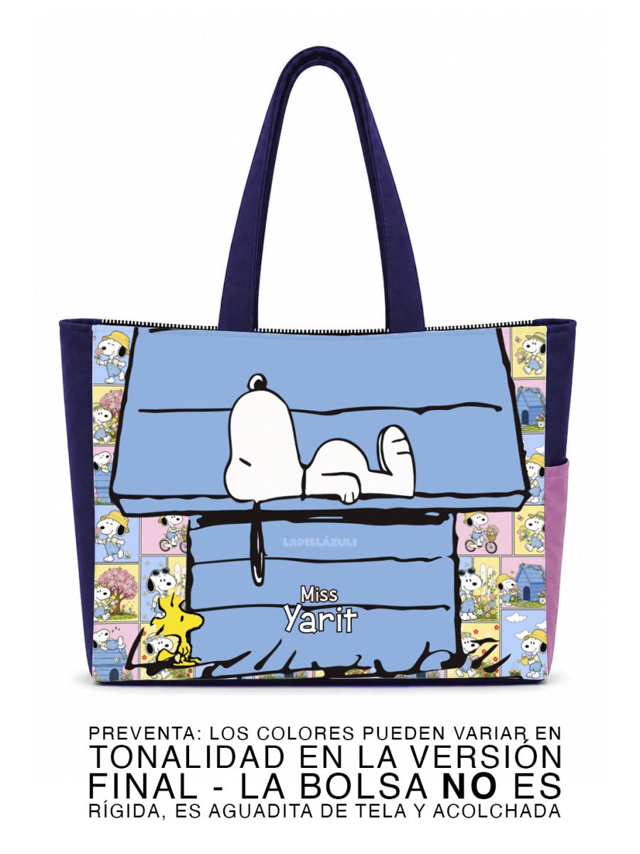 PREVENTA - Maxibolsa │ Snoopy XIV - Lapislázuli