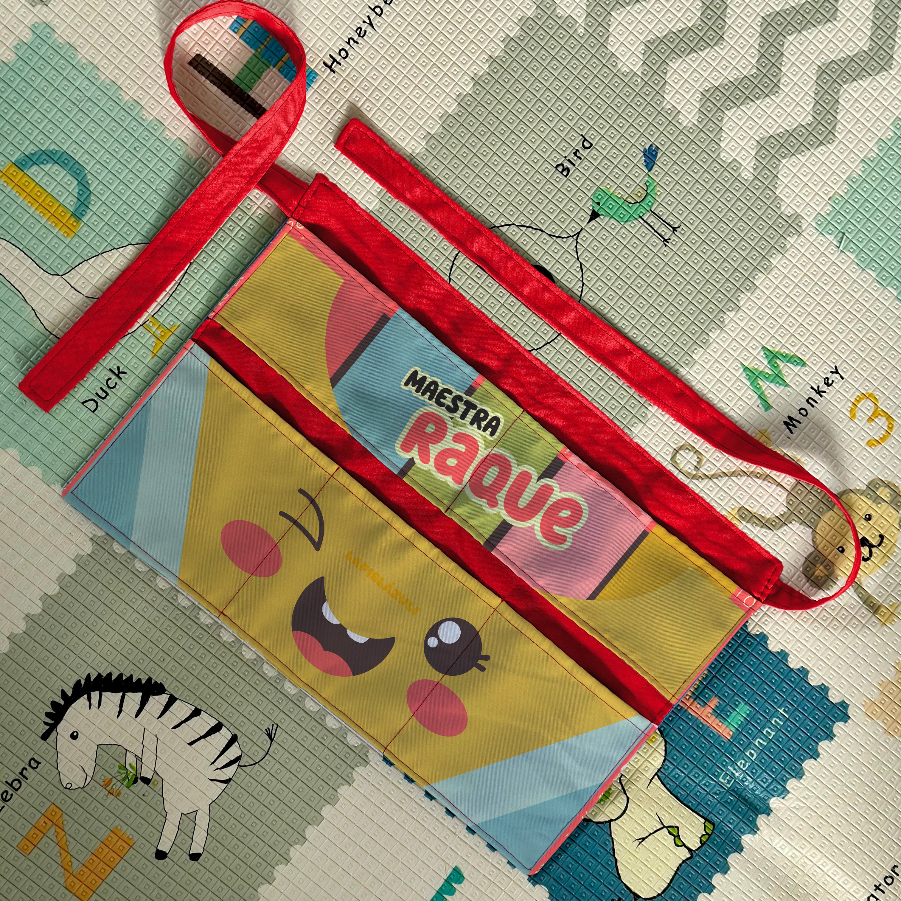 Delantal │ Cajita Crayolas X