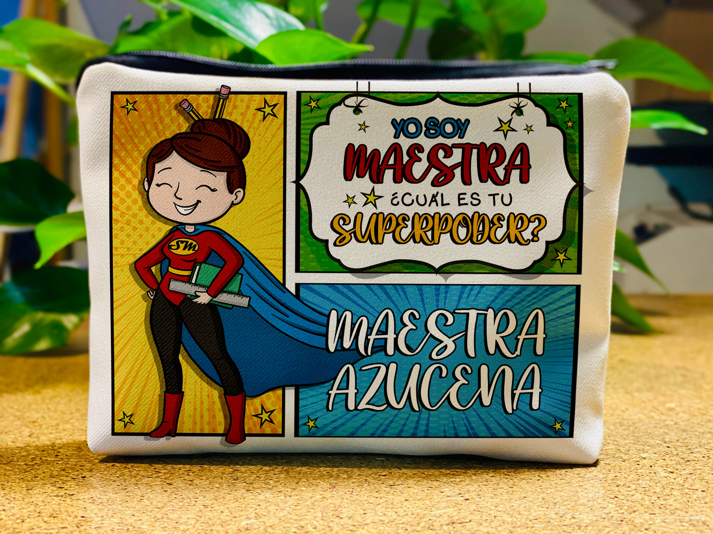 Lapicera Acolchada │ Yo soy Maestra, ¿Cuál es tu superpoder?