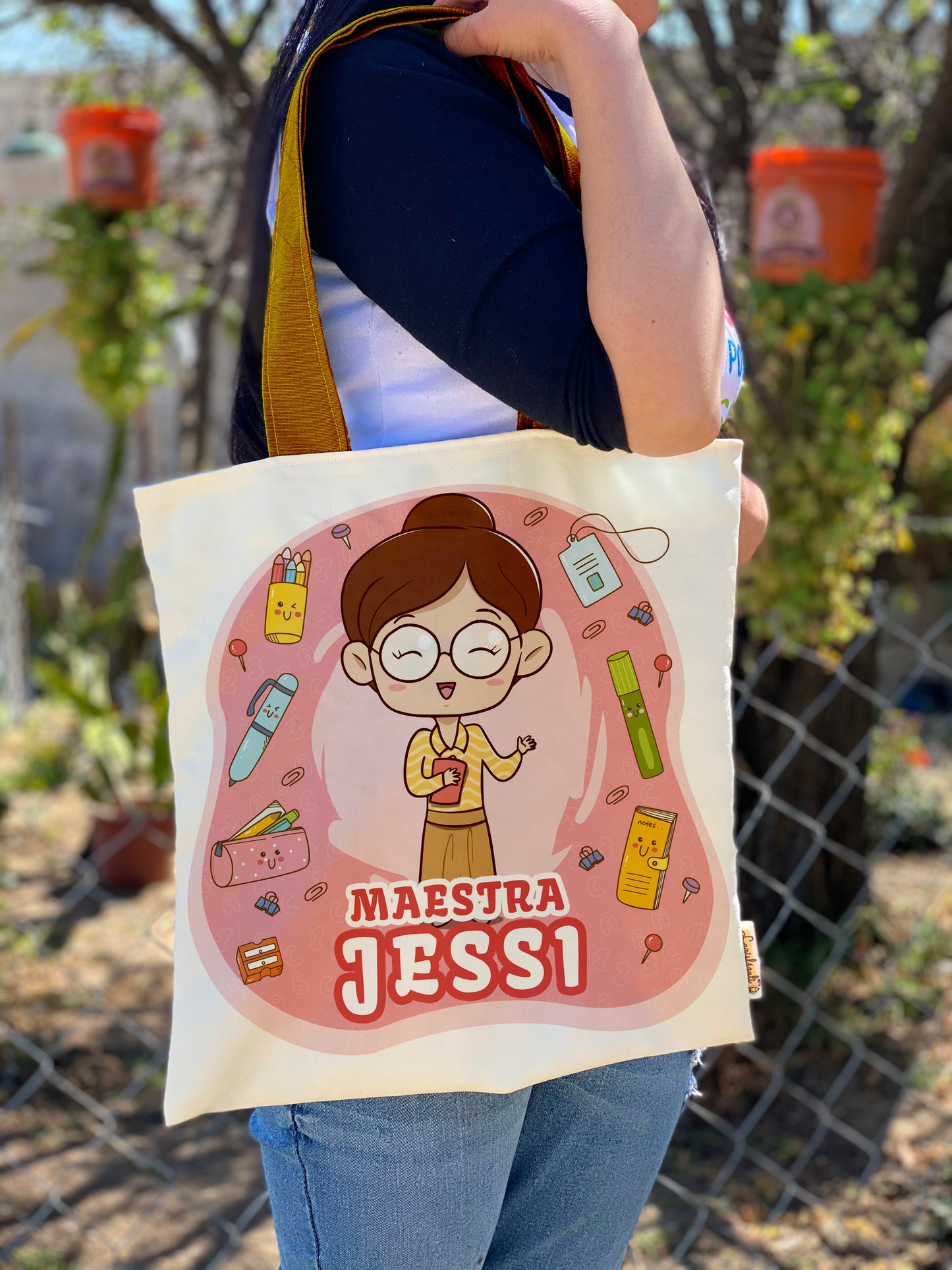 Totebag │ Maestra Sonriente