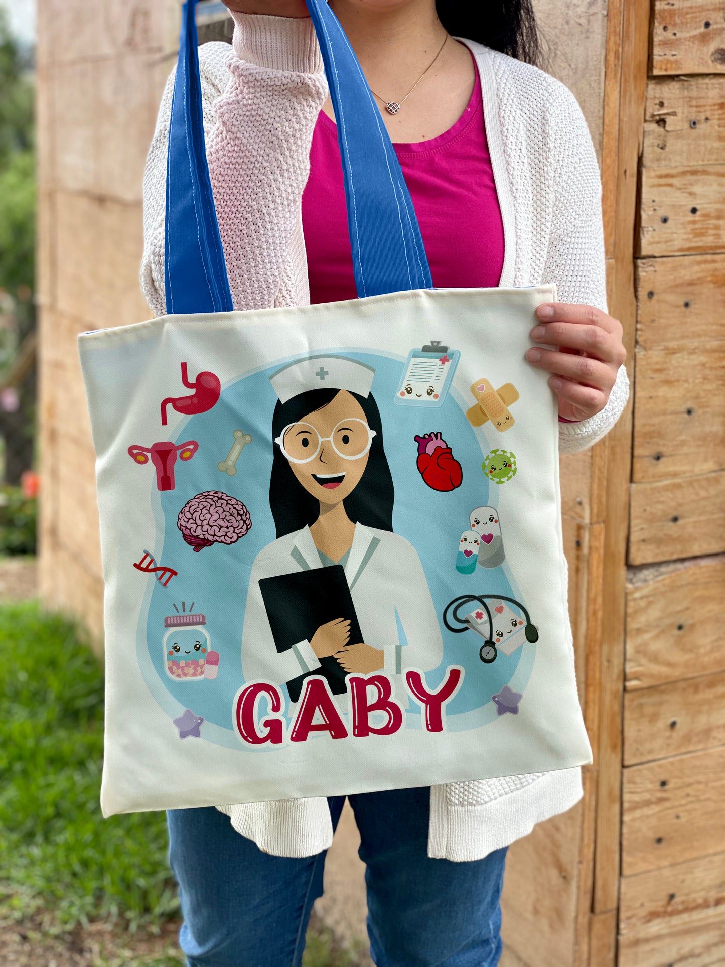 Totebag │ Enfermería Azul